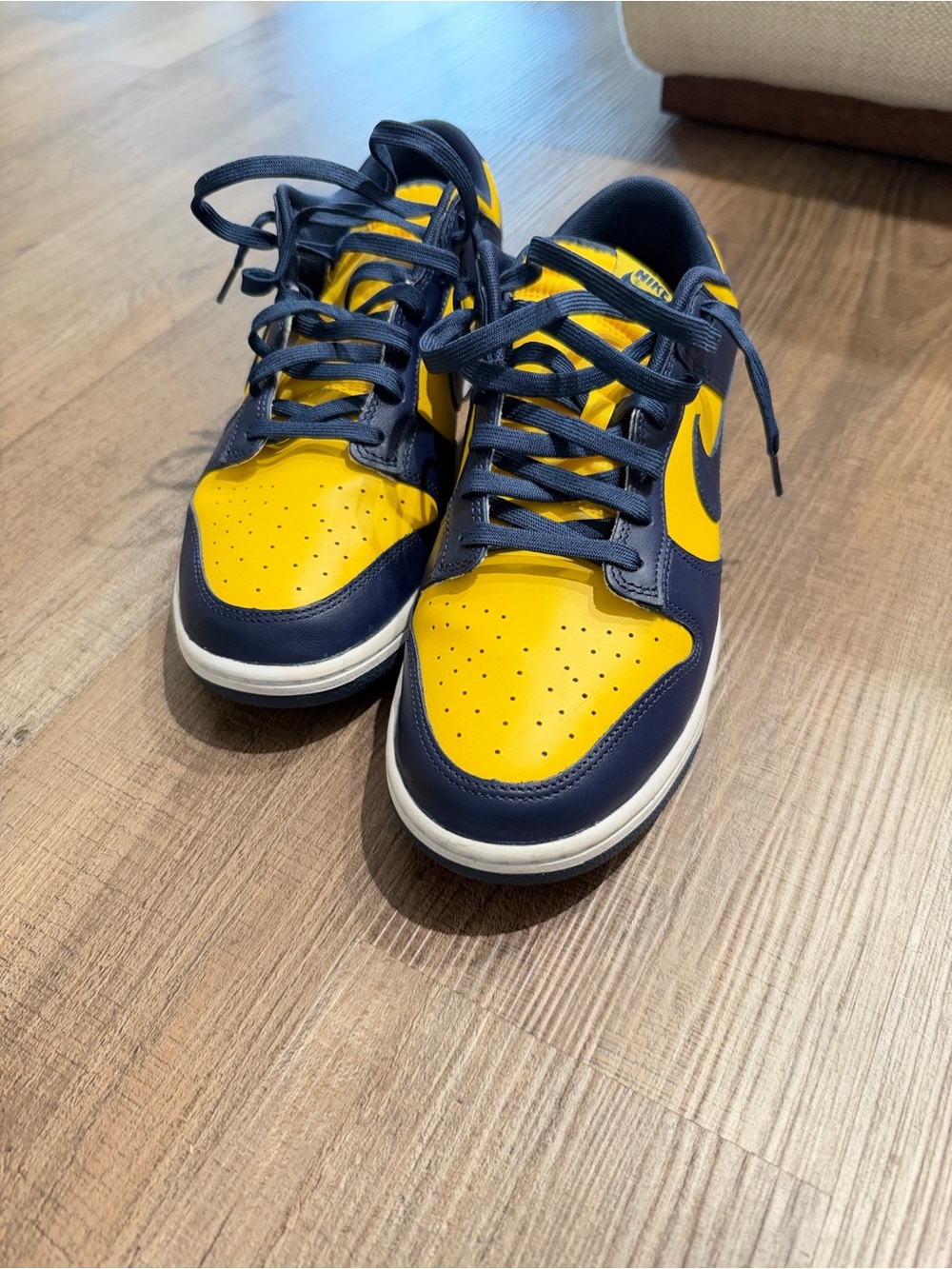 Nike Dunks Retro Low-Top Sneakers ‘Michigan’ 2021
